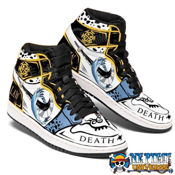 Trafalgar D. Water Law Sneakers Custom Shoes Cursed Sword Skills