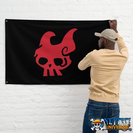 Xebec Rocks Pirates Jolly Roger Flag (3 Colors) | One Piece Universe Store