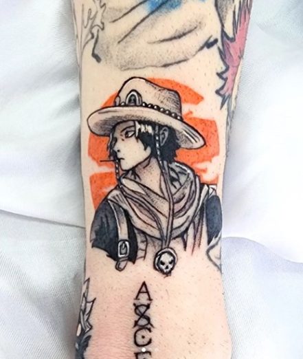 Top 70 One Piece Portgas D. Ace Tattoo [ Update 2023 ] | One Piece Universe