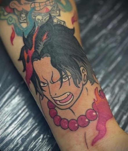 Top 70 One Piece Portgas D. Ace Tattoo [ Update 2023 ] | One Piece Universe