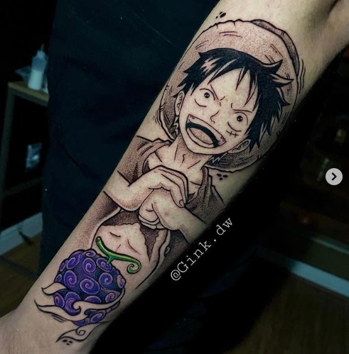 Roronoa Zoro tattoo by dave.vero.ink