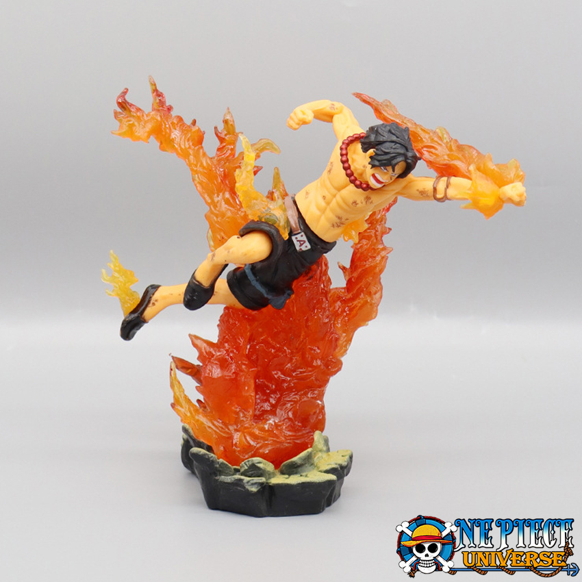 One Piece Portgas D Ace Flame Fist Action Figure