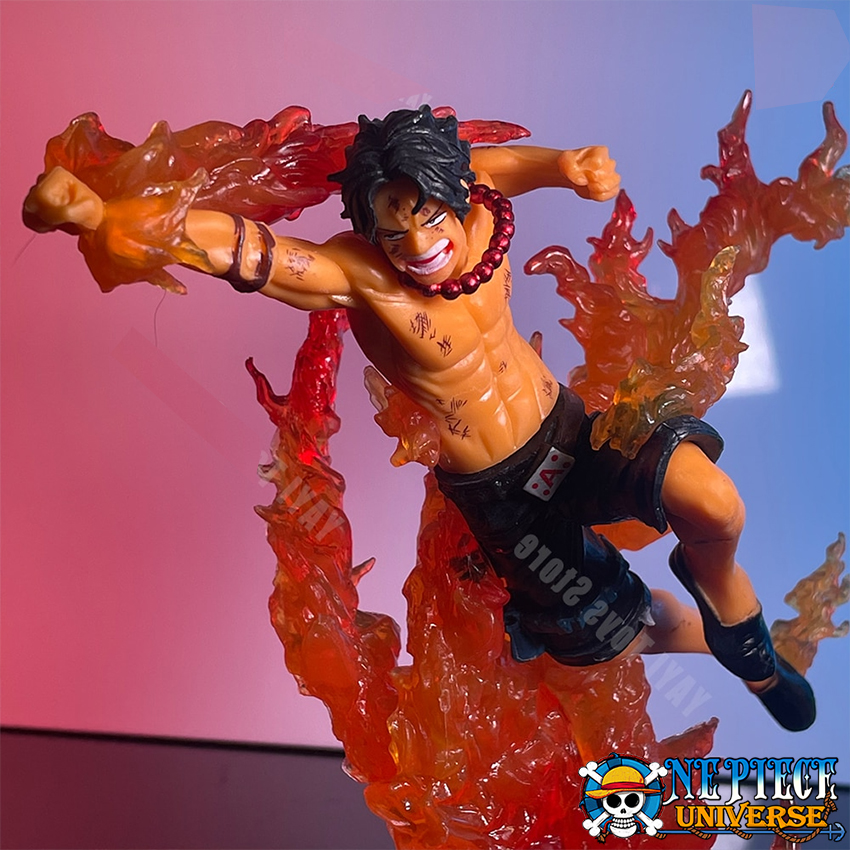 One Piece Portgas D Ace Flame Fist Action Figure