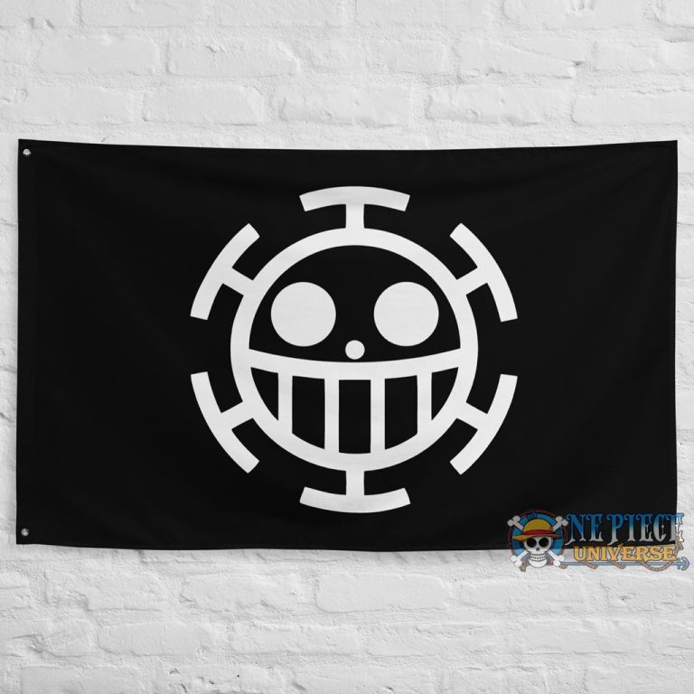 Heart Pirates Flag (Trafalgar Law Jolly Roger) | One Piece Universe Store