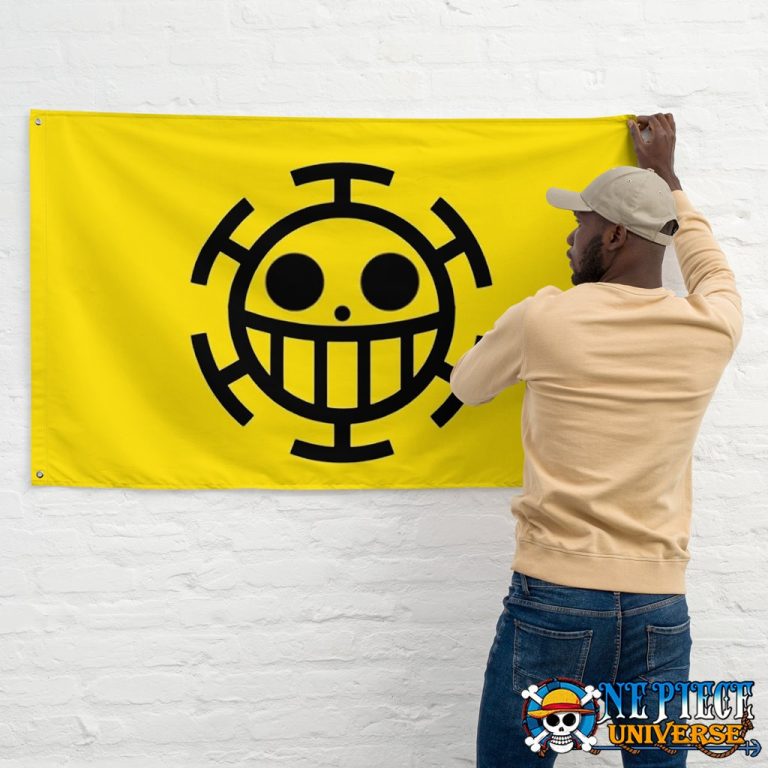 Heart Pirates Flag (Trafalgar Law Jolly Roger) | One Piece Universe Store
