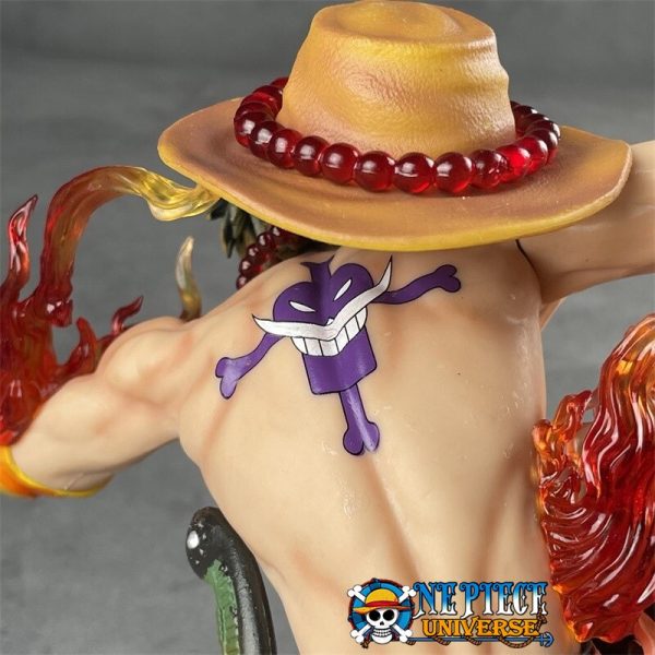 Injured One Piece Ace Action Figure 