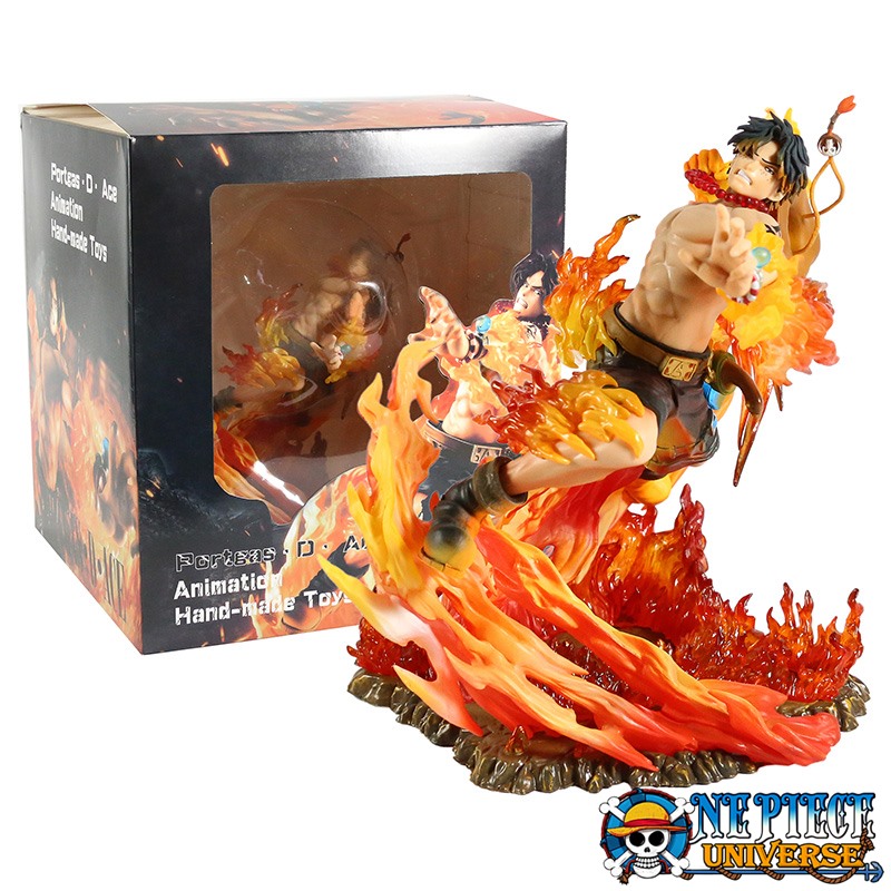 Figurine Animation One Piece Fire Fist Portgas·D· Ace PVC de combat super  puissant Édition Collector jouet 20CM Et décoration de fond - Figurine de  collection - Achat & prix