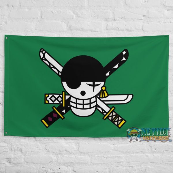 Roronoa Zoro Jolly Roger Flag One Piece