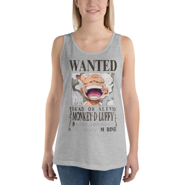 Monkey D. Luffy Gear 5 Wanted Unisex Tank Top