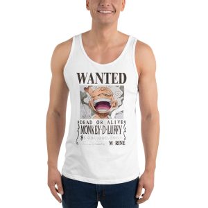 One Piece Luffy Wanted Tank Top