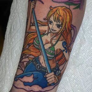 Top 70 Creative One Piece Nami Tattoo Design | One Piece Universe
