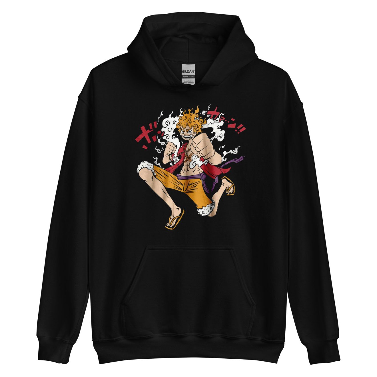 One Piece Luffy Gear 5 Unisex Hoodie Official One Piece Merch Collection 2024 One Piece