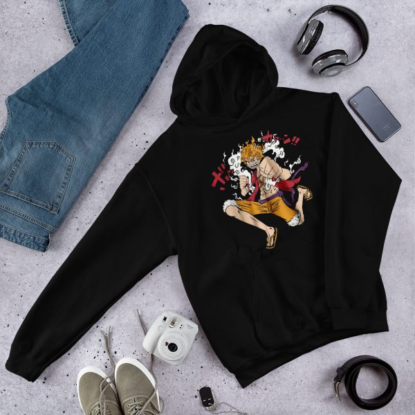 One Piece Luffy Gear 5 Unisex Hoodie