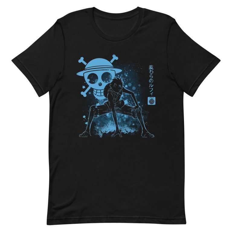 One Piece Blue Luffy Gear 2 T-Shirt - Official One Piece Merch ...