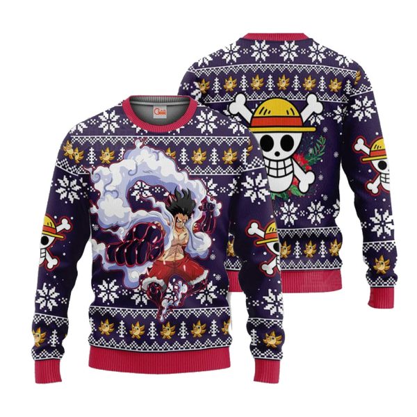Luffy Gear 4 christmas sweater (3)