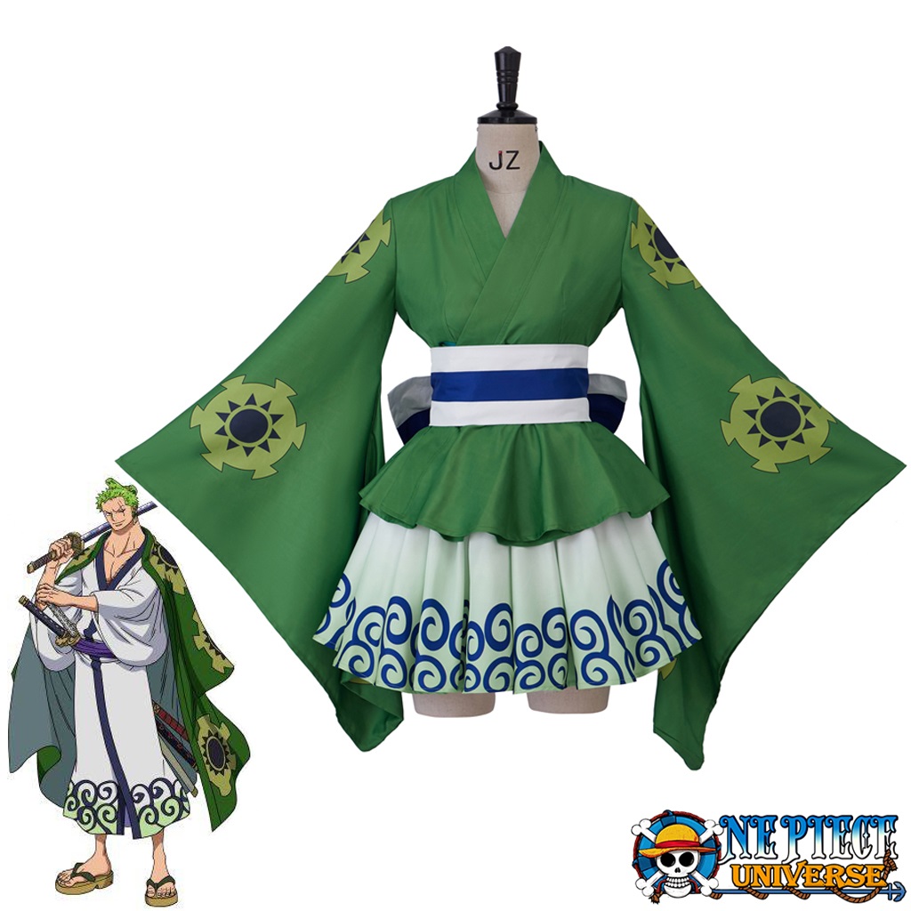 One Piece anime Costume Zoro Wano Kuni official merch