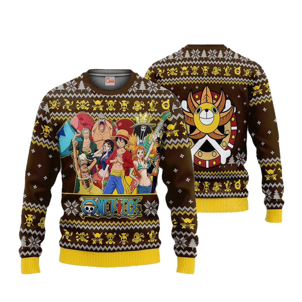 Straw Hat Pirates Team Ugly Christmas Sweater