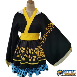 Trafalgar Law Dress Kimono Cosplay Costume