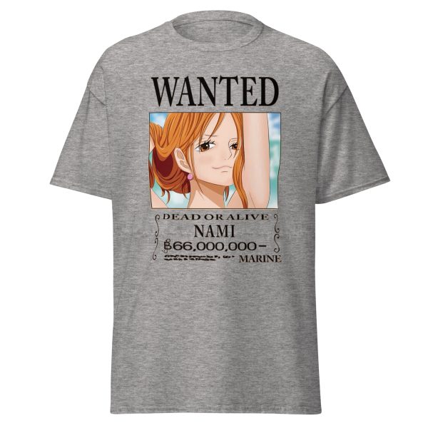 One Piece Nami Wanted Unisex T-Shirt