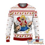 One Piece Luffy Gear 5 Anime Ugly Christmas Sweater