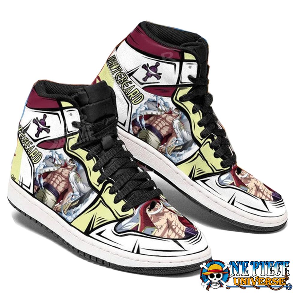 One Piece Yonko Whitebeard Sneakers Custom Shoes - Official One Piece ...