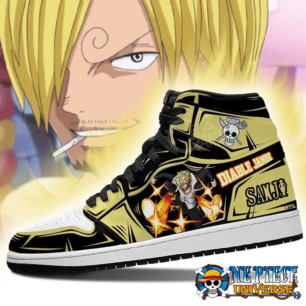 One Piece Vinsmoke Sanji J1 Sneakers Custom Shoes