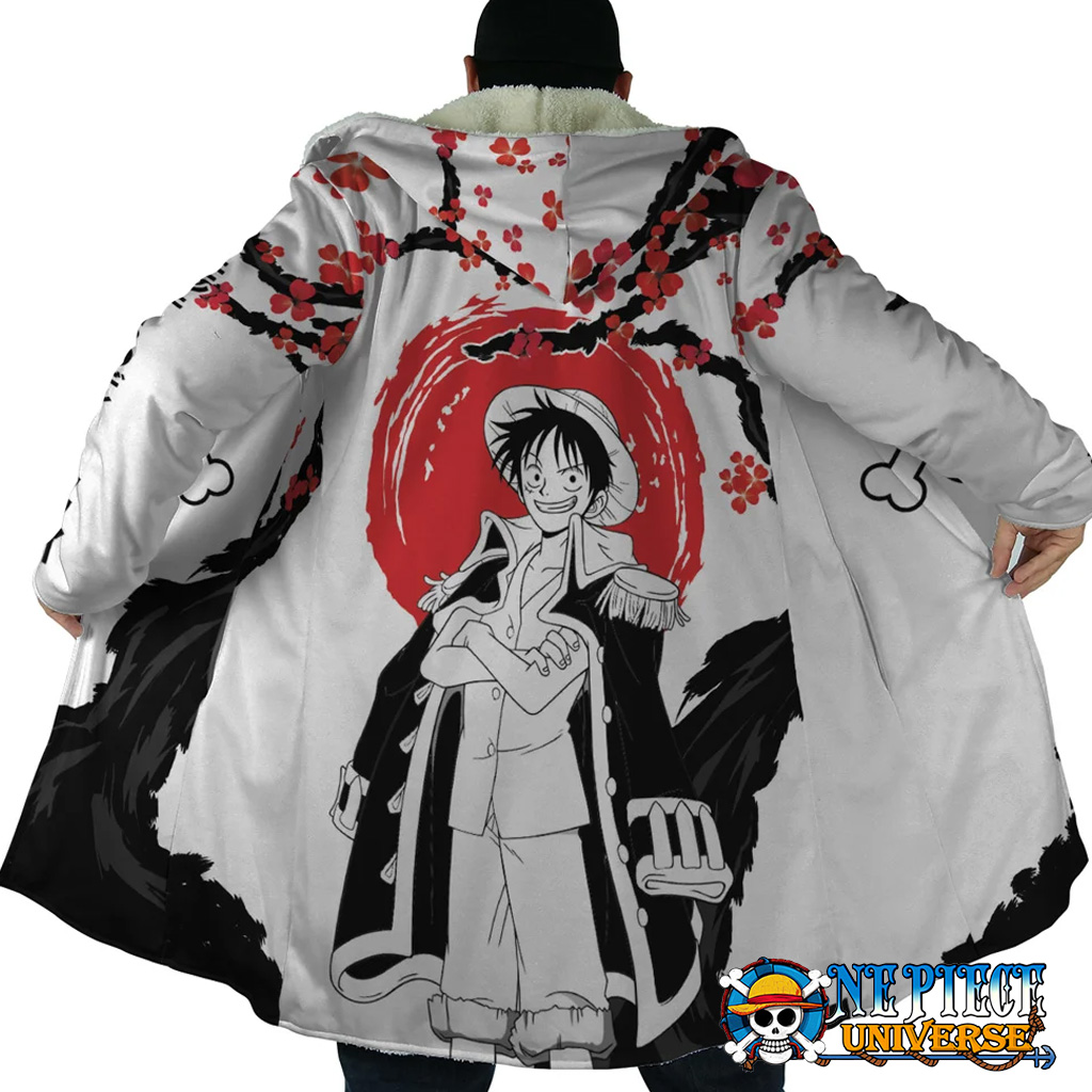 Luffy Wano One Piece Varsity Jacket - AnimeBape