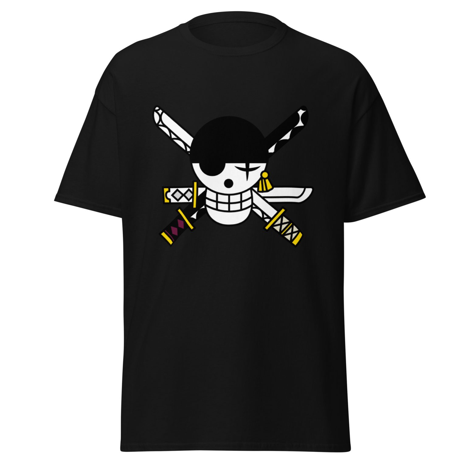 One Piece Zoro Jolly Roger Symbol T Shirt - One Piece Universe Store ...