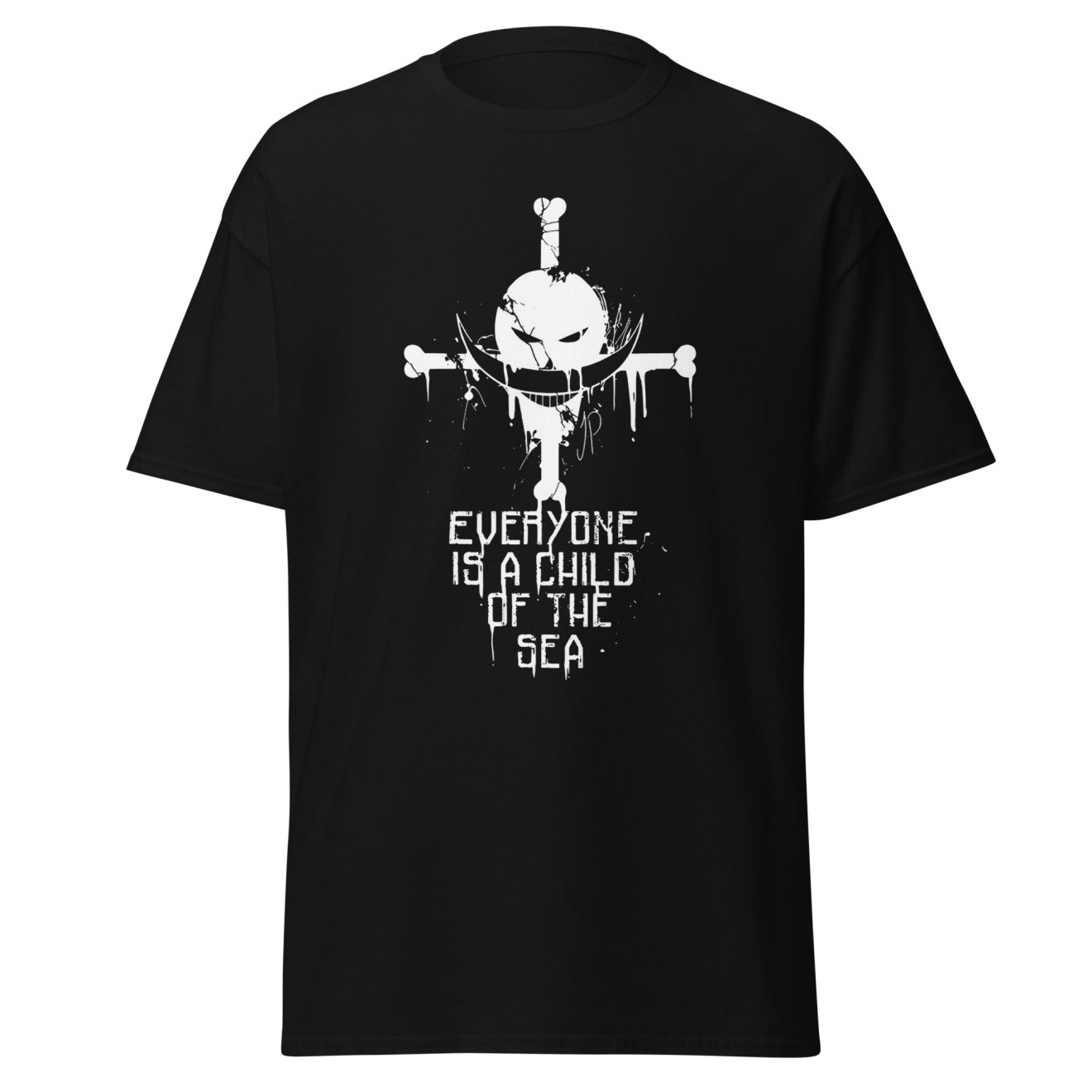 GMYG One Piece Whitebeard Monkey D. Ace Pirate Japanese Anime Graphic Tee Premium 100% Cotone Uomo/Donna t-Shirt, Sabbia, XXL