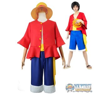 red custom luffy-cosplay