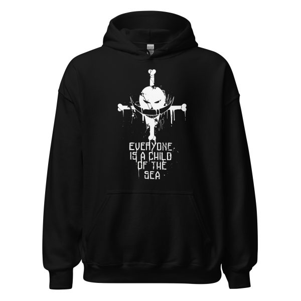 One Piece Whitebeard Hoodie Everyone Is a Child of the Sea