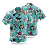 Jolly Roger Symbol Hawaiian Shirt