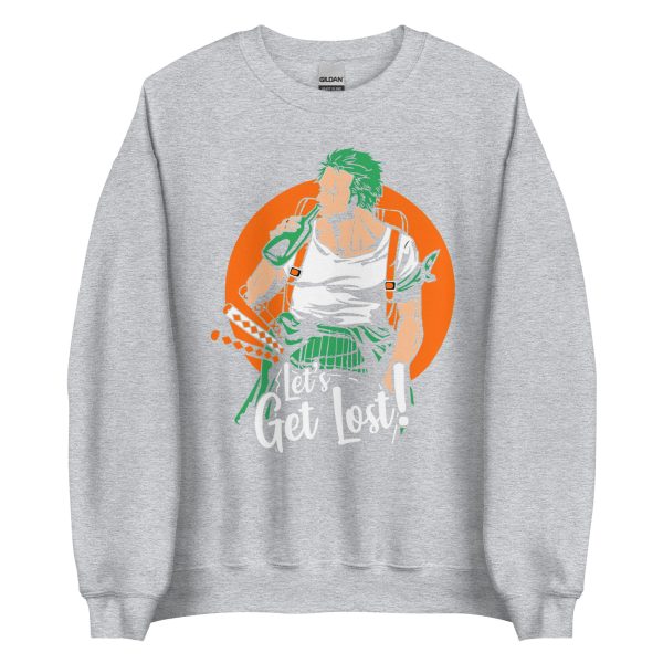 One Piece Zoro Let’s Get Lost Unisex Sweatshirt