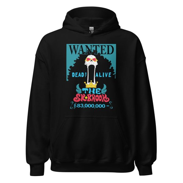 One Piece Hoodie SK Brook Poster Wanted Dead Or Alive The