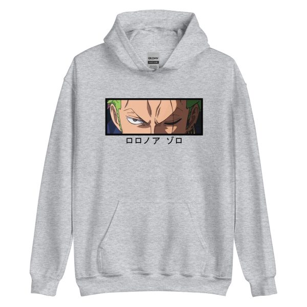 Anime One Piece Zoro Eyes Unisex Hoodie