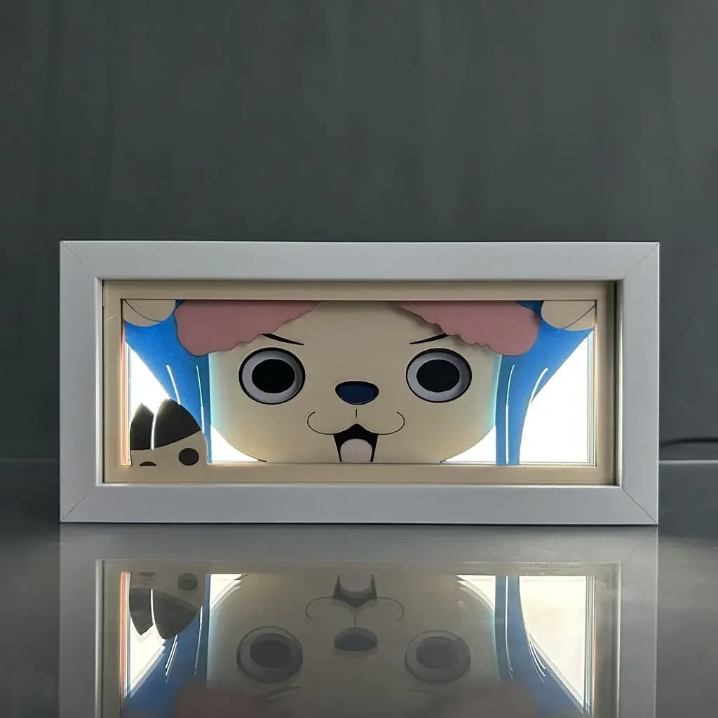 Tony Tony Chopper Light Night Shadow Box LED 3D 