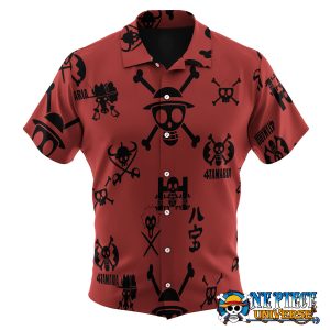 Jolly Roger Red Hawaii Shirt (3)