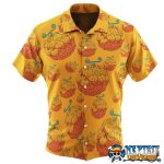 Mera Mera No Mi Devil Fruit Pattern Hawaiian Shirt