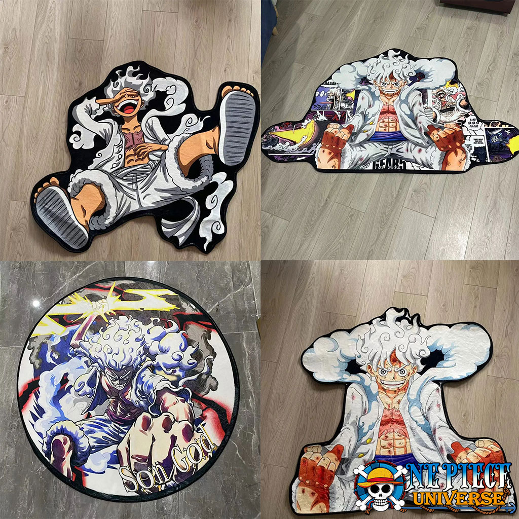 Nika Gear 5th Luffy Rug Non-slip Mat Doormat