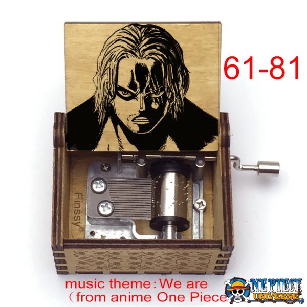 One Piece Black and White Music Box