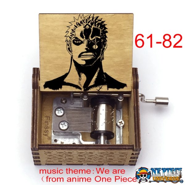 One Piece Black and White Music Box