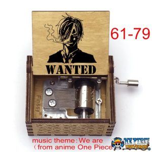 One Piece Black and White Music Box