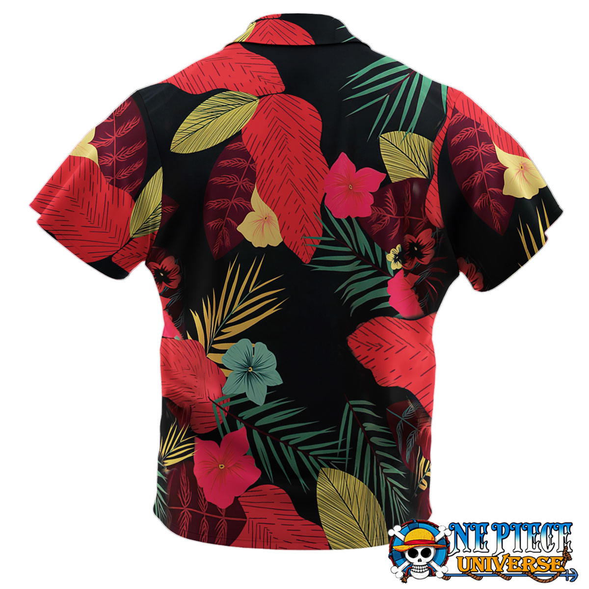 One Piece Luffy Live Action Button Up Hawaiian Shirt