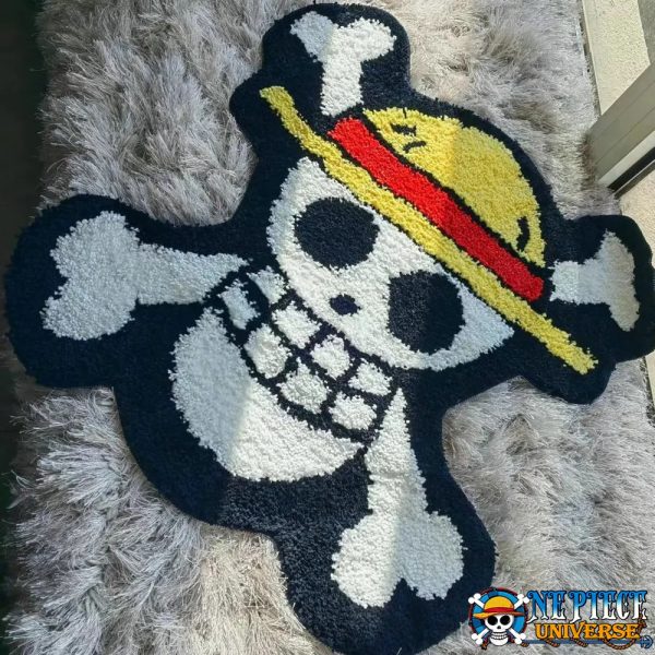 Straw Hat Logo Rug