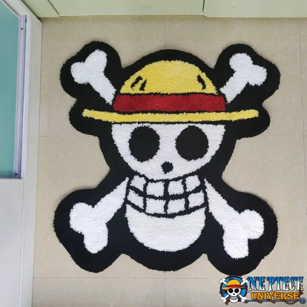 Straw Hat Logo Rug