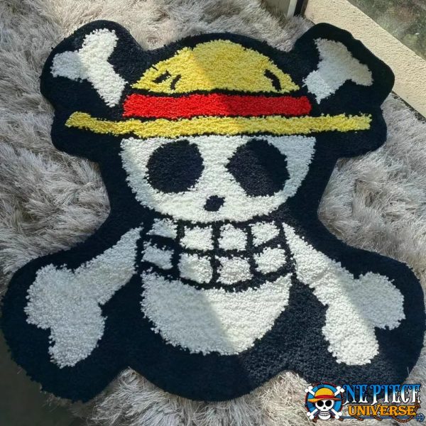 Straw Hat Logo Rug