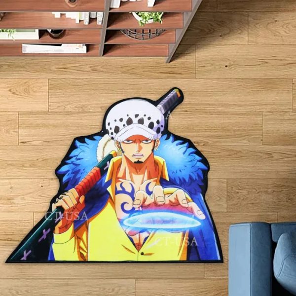 Trafalgar D. Water Law Shape Rug