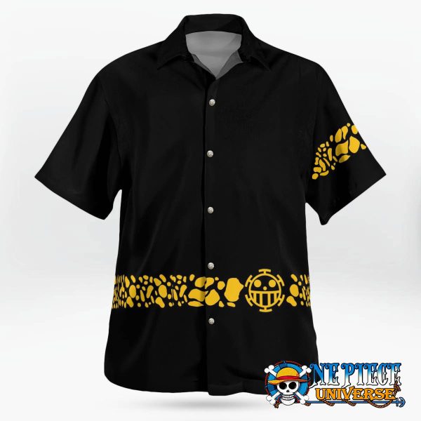 Trafalgar Law Coat Hawaii Shirt Pattern