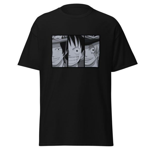 One Piece Luffy Ace Sabo Manga T Shirt for sale