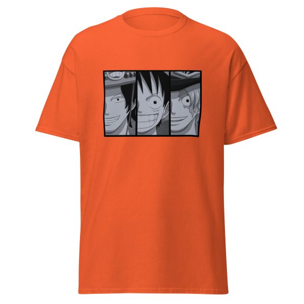 One Piece Luffy Ace Sabo Manga T Shirt for sale